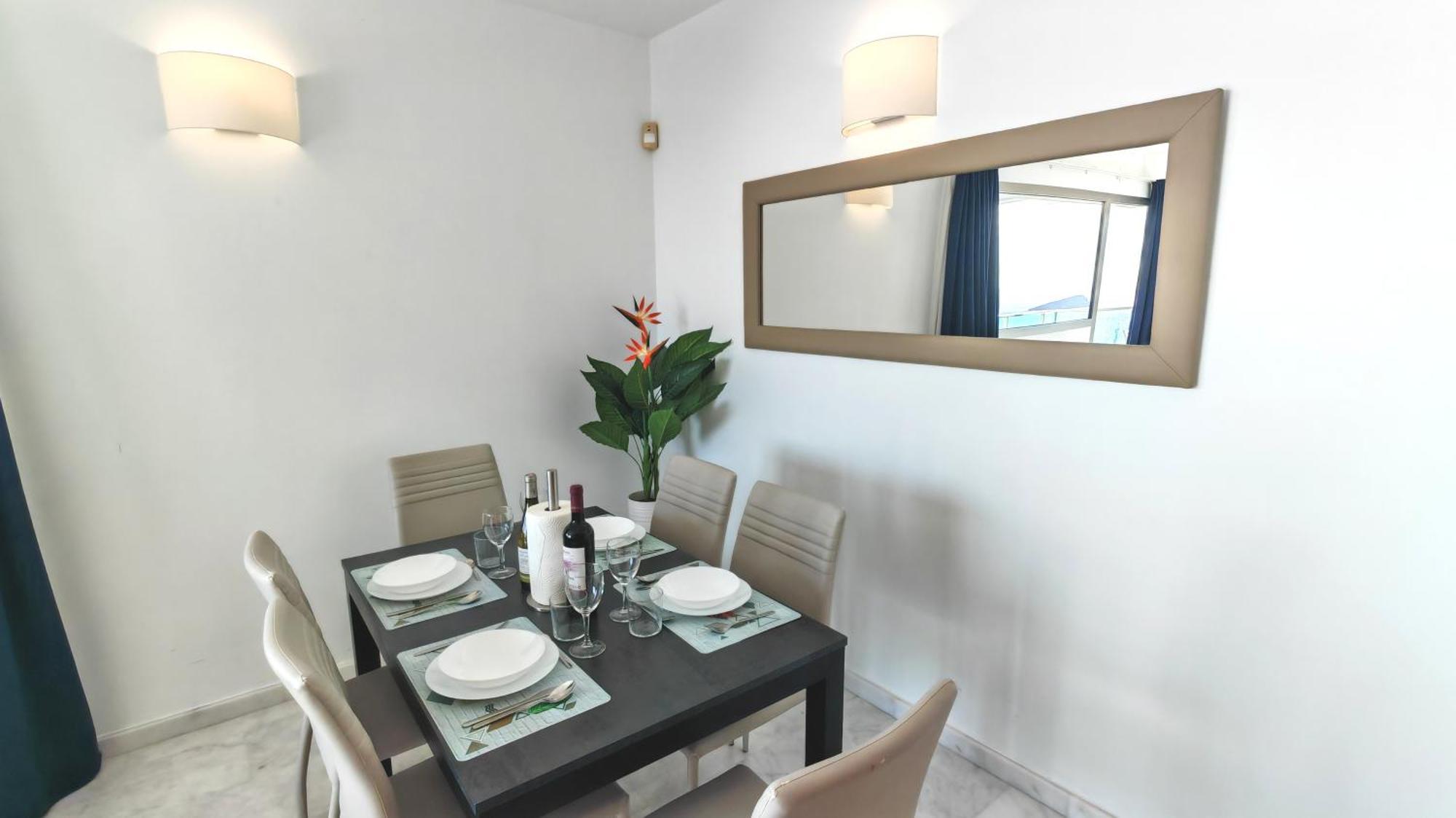 Skyline 31 Terraza Privada Con Vistas Al Mar Apartment เบนิดอร์ม ภายนอก รูปภาพ