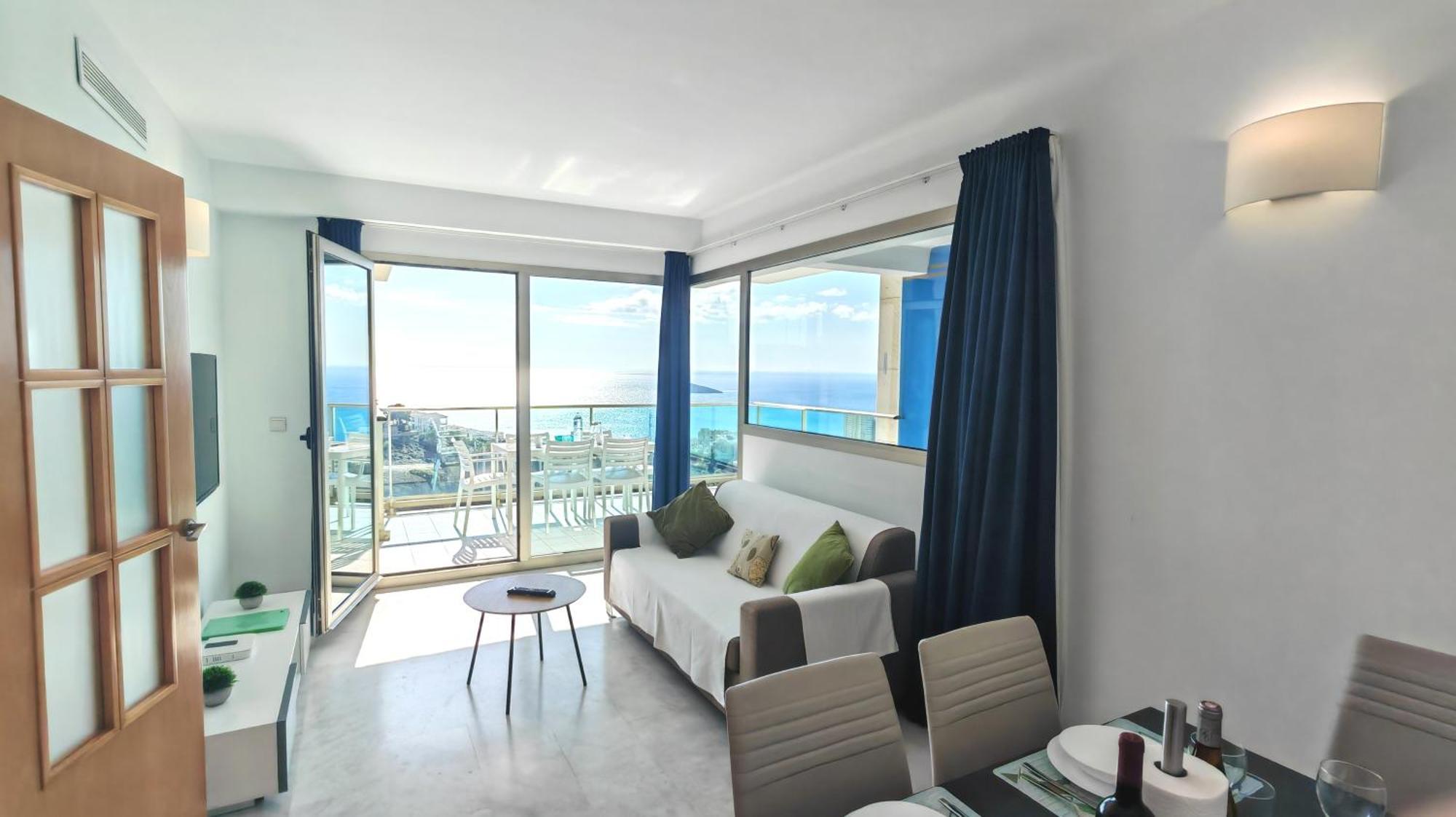Skyline 31 Terraza Privada Con Vistas Al Mar Apartment เบนิดอร์ม ภายนอก รูปภาพ